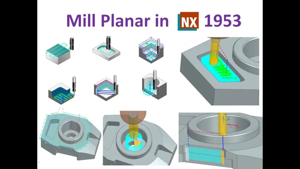 UG NX 밀링 가공 기능 종류 정리 및 CAM 활용 인사이트 2026 업데이트 1 UG NX 밀링 공정 설명 이미지