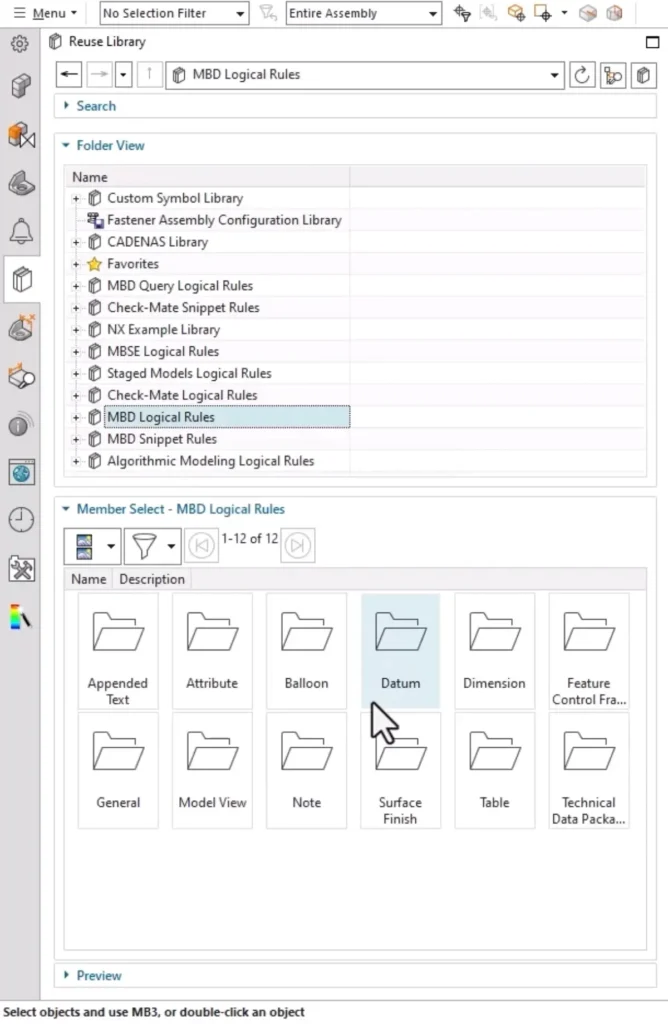 NX PMI와 Drafting 치수 공차가 다를 때 해결방법|기하공차·데이텀·MBD 설정 2 nx mbd logical rules official