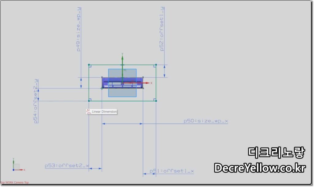 UG NX Mold Wizard 3강 캐비티 Cavity Layout - Decre Yellow