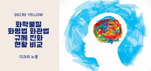 화학물질 화평법 화관법 규제 진화와 현황 비교