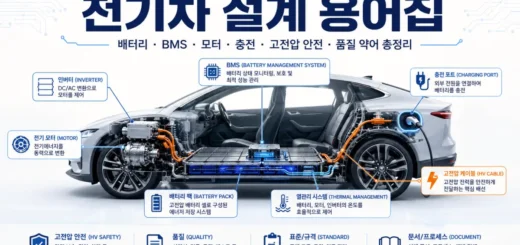 전기차 설계 용어집｜배터리·BMS·모터·충전·고전압 안전·품질 약어 총정리